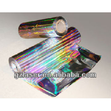 Hologram rainbow plastic film